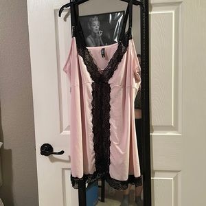 TORRID Pale Pink Chemise